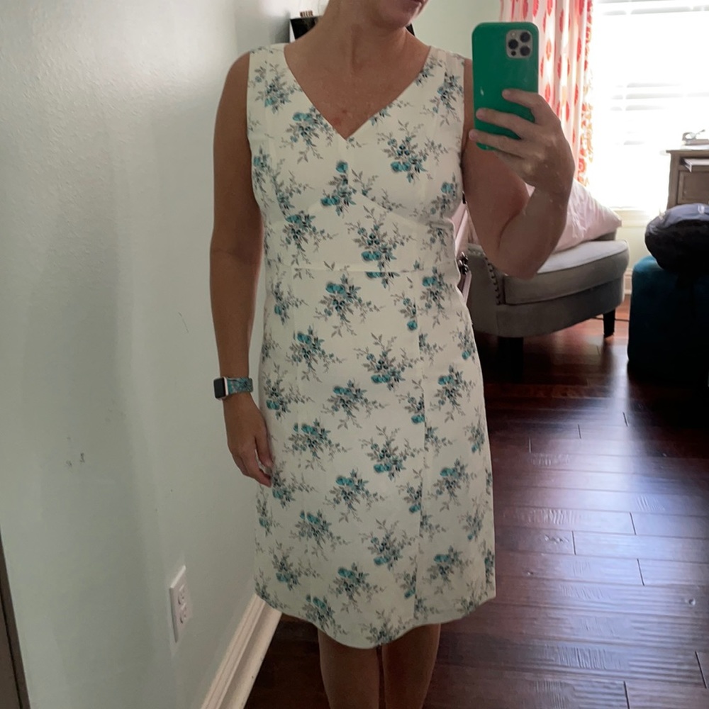 Ann Taylor Loft print dress